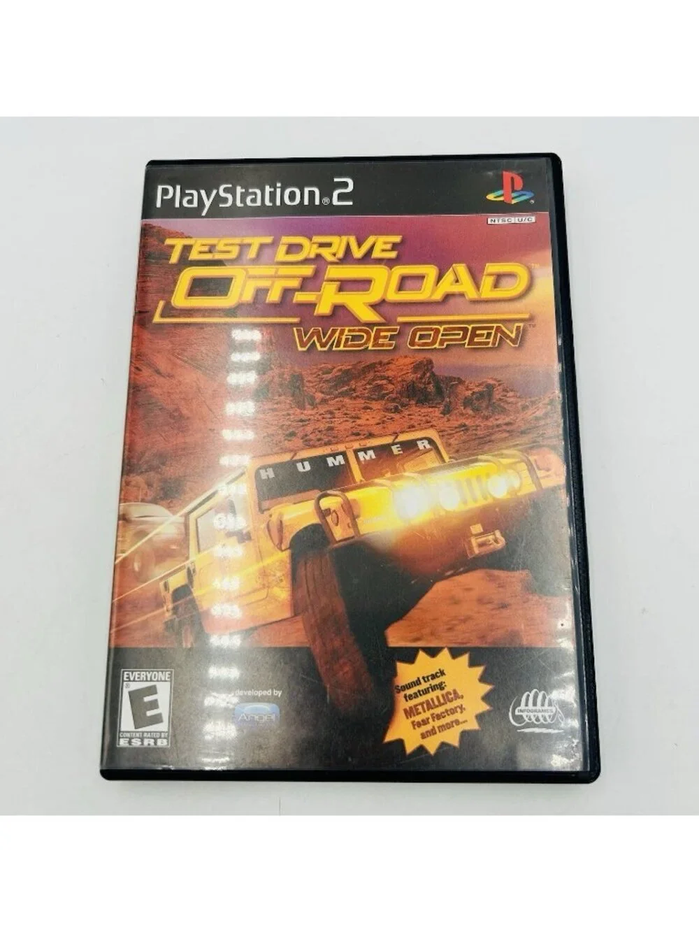 Test Drive Off-Road Wide Open (Sony PlayStation 2, PS2) with Manual